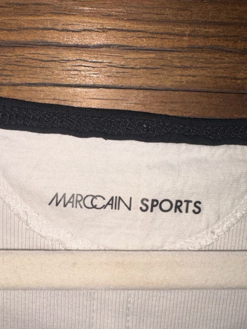 Marc Cain White Tank Top with Pink & Purple Panels - Picture 3 of 6